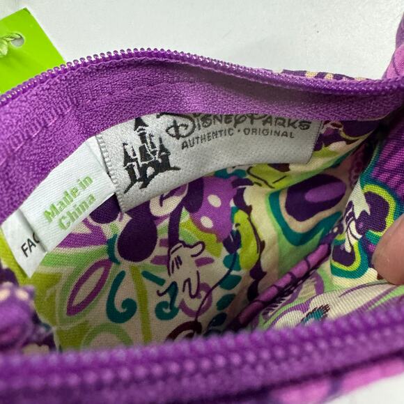 Vera Bradley Plums Up Disney Mickey ID Case Wallet - Picture 3 of 7